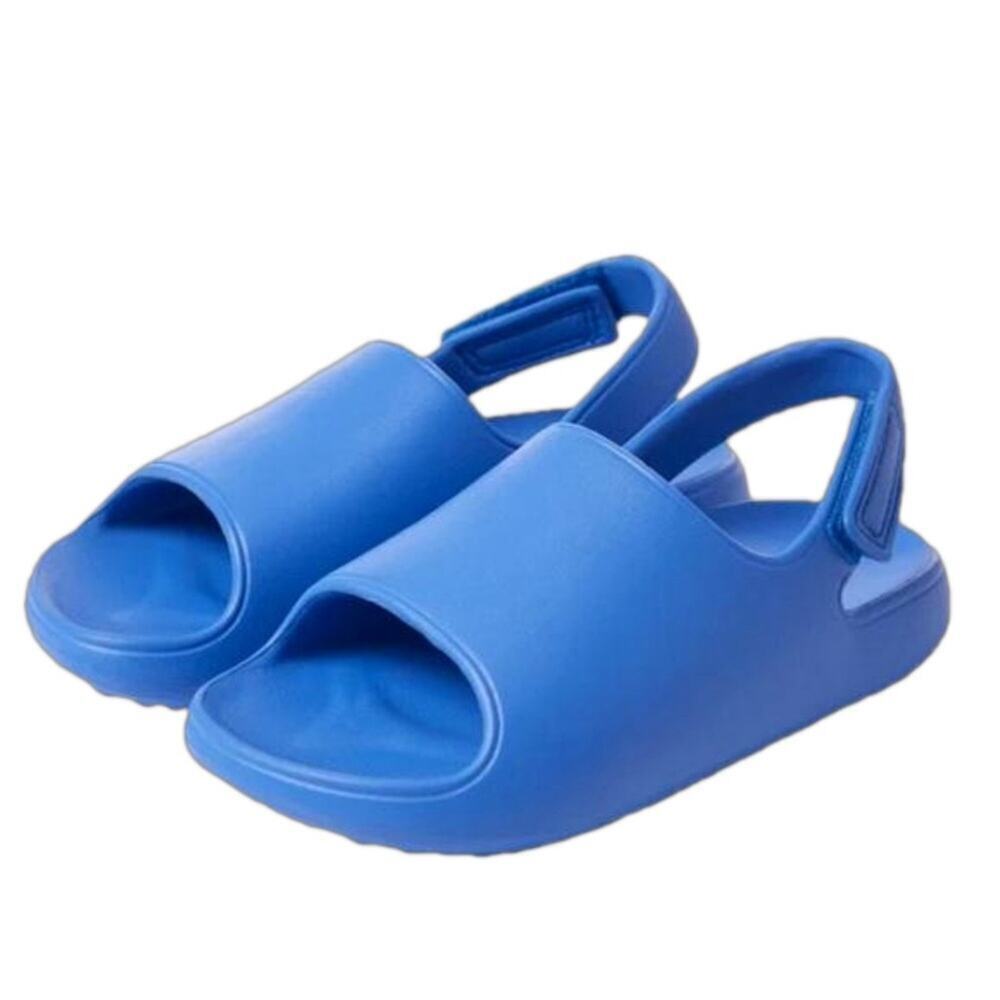32 Degrees Girls Sandals Cushion Strap Ultra Soft Blue Small NIB